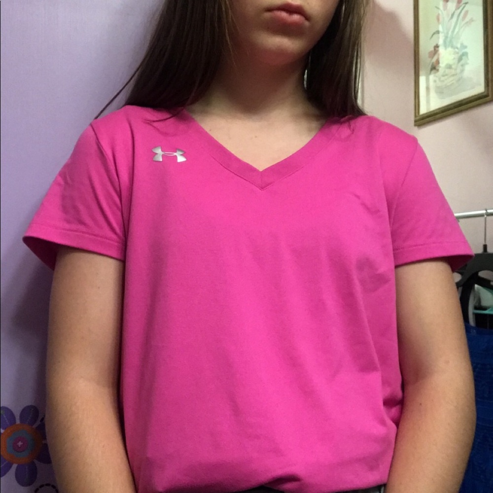 and under armor v-neck t
